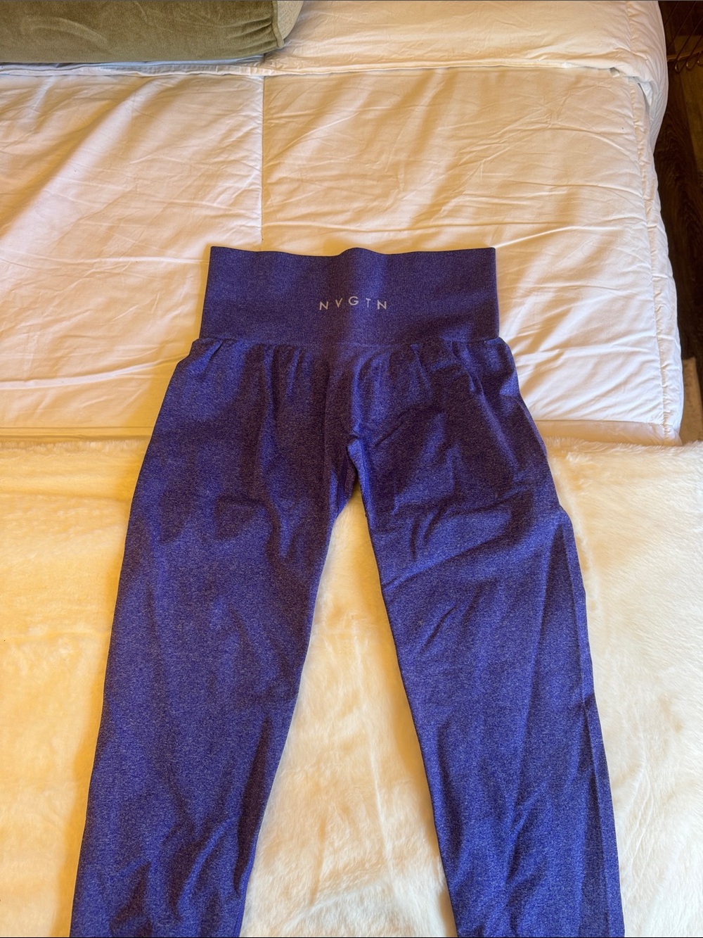 NVGTN  Deep Blue High-Waist Leggings